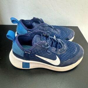 Nike Flex Runner Toddler Size 12C Navy Blue Athletic Sneakers